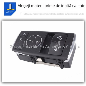 Intrerupător electric pentru ridicarea ferestrei Mercedes-Benz, model A1698206610, compatibil cu W245/B200, ABS, tensiune standard