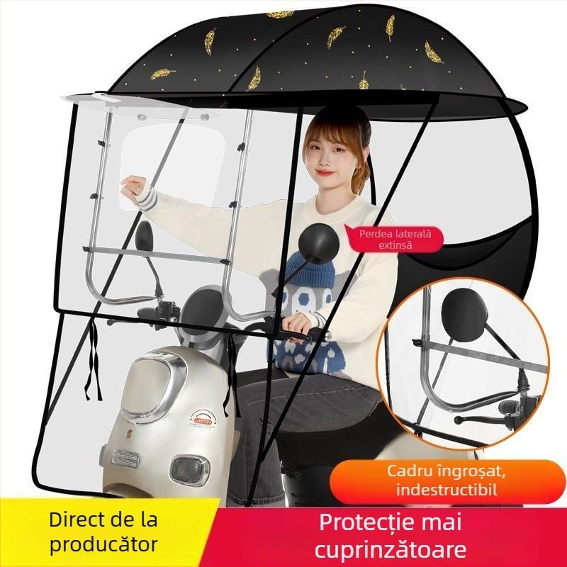 Respect umbrelă solară pentru vehicule electrice – deschidere manuală, pentru adulți, 1,2 kg