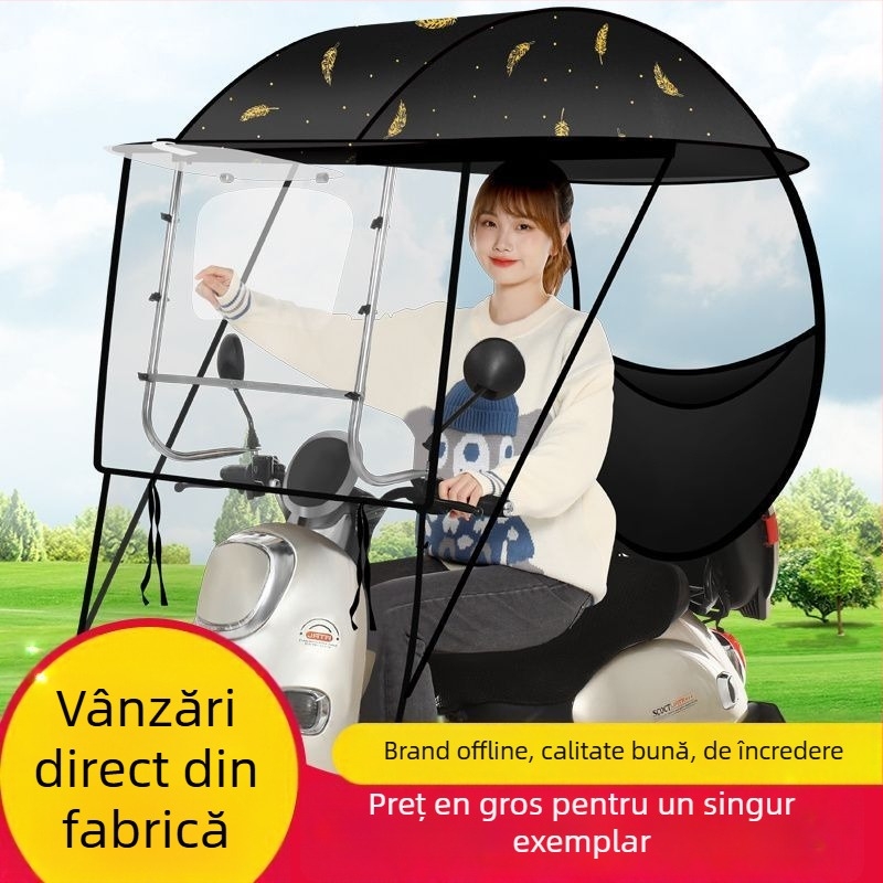 Respect umbrelă solară pentru vehicule electrice – deschidere manuală, pentru adulți, 1,2 kg