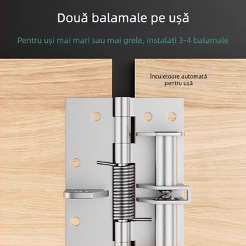 Închidător de ușă multifuncțional cu balama invizibilă – poziționare la 90 de grade, model Jcthhy, brand Neck Strength