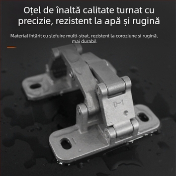 Șarnier ușă din piatră — oțel inoxidabil, model 2025.5.13, destinat hidrantului de incendiu, ușilor ascunse și gurilor de canalizare