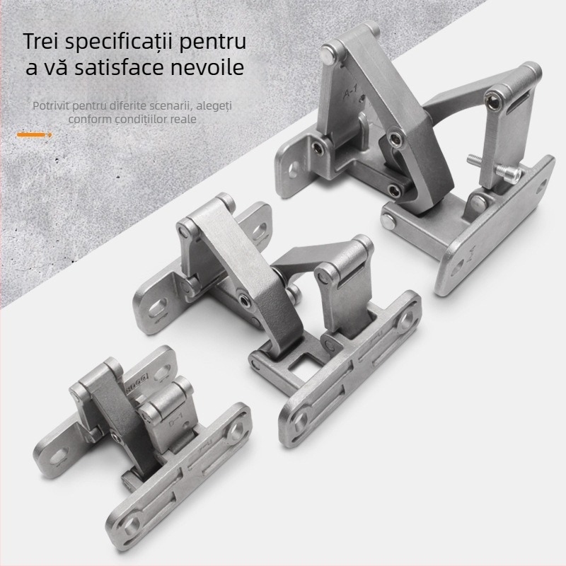 Șarnier ușă din piatră — oțel inoxidabil, model 2025.5.13, destinat hidrantului de incendiu, ușilor ascunse și gurilor de canalizare