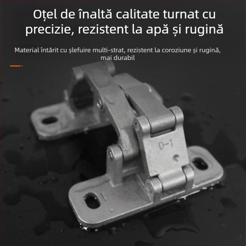 Șarnier ușă din piatră — oțel inoxidabil, model 2025.5.13, destinat hidrantului de incendiu, ușilor ascunse și gurilor de canalizare