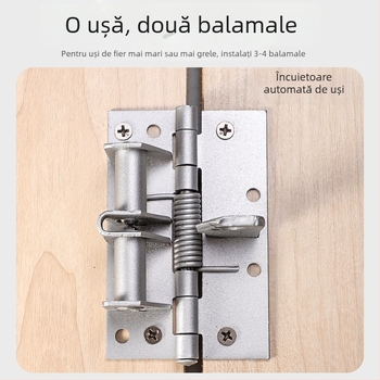 Balama ascunsă autoînchisă cu arc, fontă, placare electroplacată multistrat, Sotegu, poziționare la 90 de grade