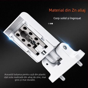 Top valley balama de ușă cu greutate pentru PVC fereastră și ușă, aliaj de zinc, balama groasă obișnuită, finisaj vopsit