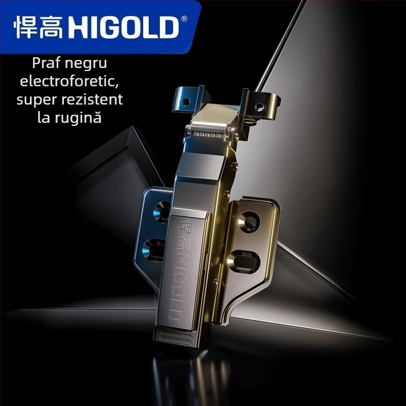 Higold seria G balama pentru ușă cu cadru din aluminiu, amortizor, funcționare silențioasă, oțel laminat la rece