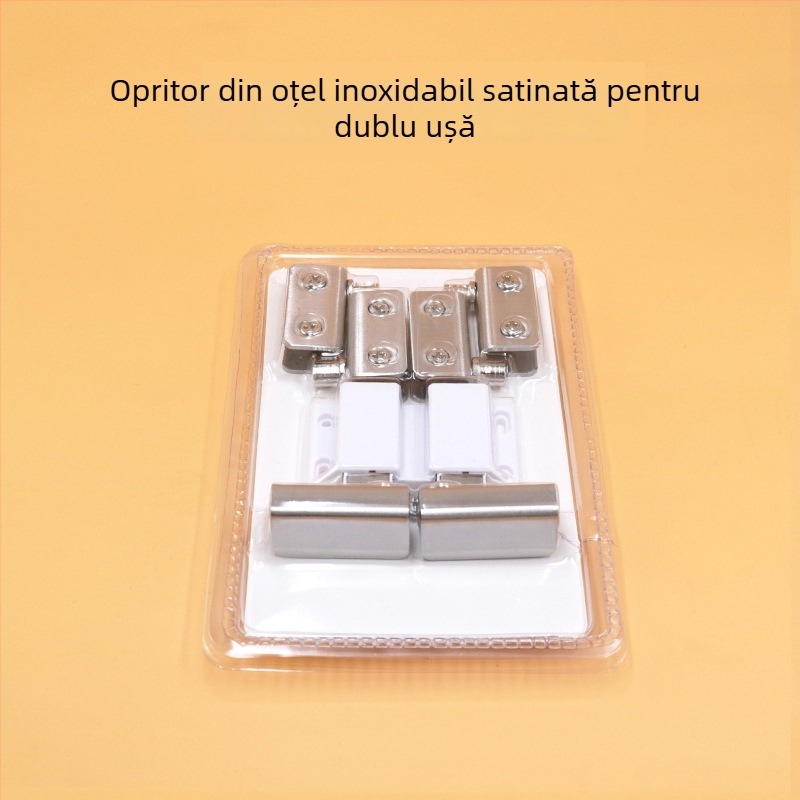Jingpai Stopper pentru ușa de vitrină din sticlă – oțel inoxidabil sau oțel laminat la rece, prelucrare prin trasare pe fir și electroplating, stil modern minimalist, compatibil cu ușile din sticlă ale vitrinei, etichetare privată posibilă