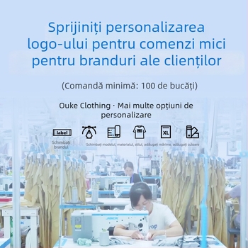 Jachetă impermeabilă pentru bărbați, cu dublu strat, guler înalt, mâneci lungi, țesătură țesută