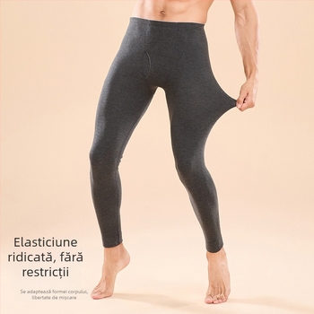 Pantaloni termici pentru bărbați Sky Silkworm Derong țesătură acrilică, dublu strat, grosime extra 301-350 g/m2, căptușeală velur, încălzire