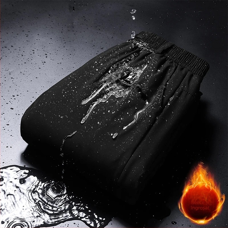 Pantaloni drepti, talie medie, stil simplu, lungi, potriviți pentru persoane de vârstă mijlocie