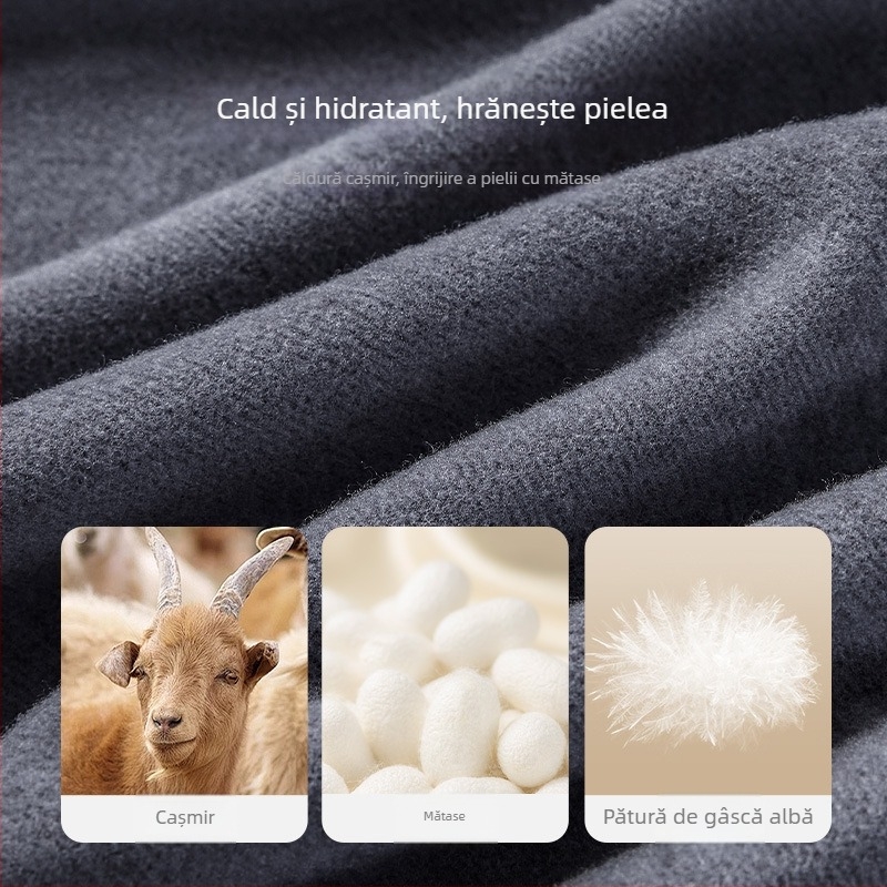 Pantaloni termici bărbați pentru toamnă-iarnă, poliester 70–80%, 201–250 g/m², elasticitate și menținerea căldurii, strat unic