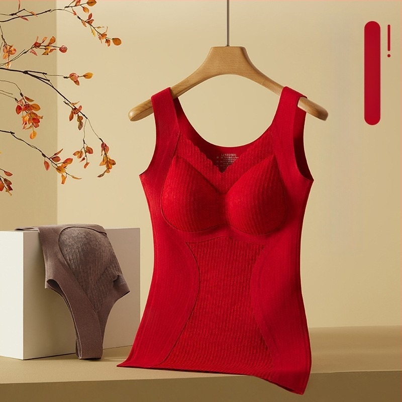 Vestă termică pentru femei cu căptușeală fleece, control abdominal și căldură, material Derong, decolteu în V, pulover