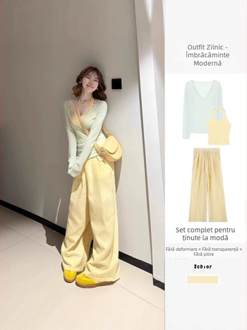 Top halter pentru femei, croială slim, bumbac combed 95%, culoare solidă, lungime 50–65 cm, vară 2025