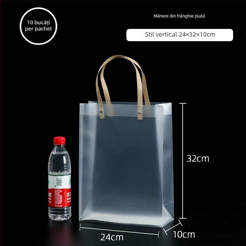 Genți cadou din plastic pentru nuntă — Fengwei, formă pătrată, geantă PP, stil minimalist modern (Brand: Fengwei • Material: Plastic • Forma: Pătrată • Stil: minimalist modern • Pentru: Nunți)