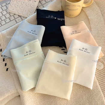 Lenjerie intimă pentru femei Ice Silk, boxer briefs, talie medie, nailon 90–95%, căptușeală în zona crosei 100% bumbac, antibacterian, respirabil