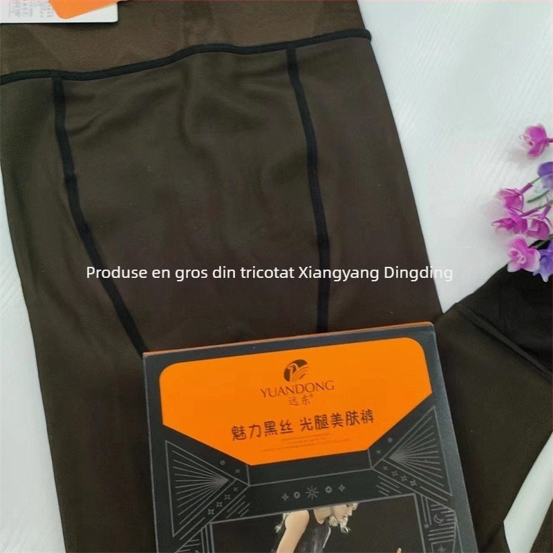 Far East 9308 Colanți din nylon cu picioare, grosime medie, lungime întreagă, pentru tineri 18-40 de ani