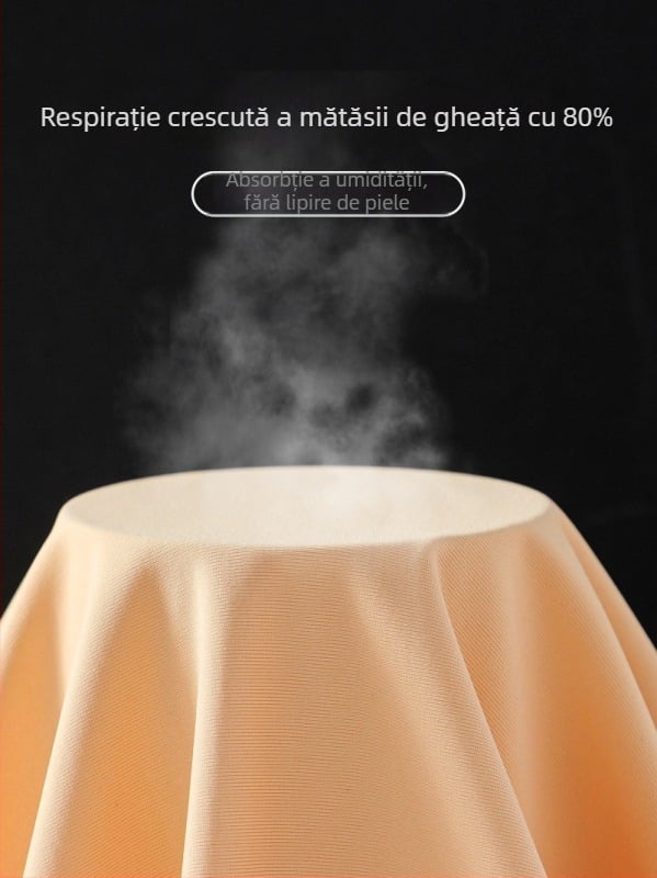 Șorturi de bază fără cusături din ice silk pentru femei, lungime 3/4, respirante, cu ridicare a șoldurilor