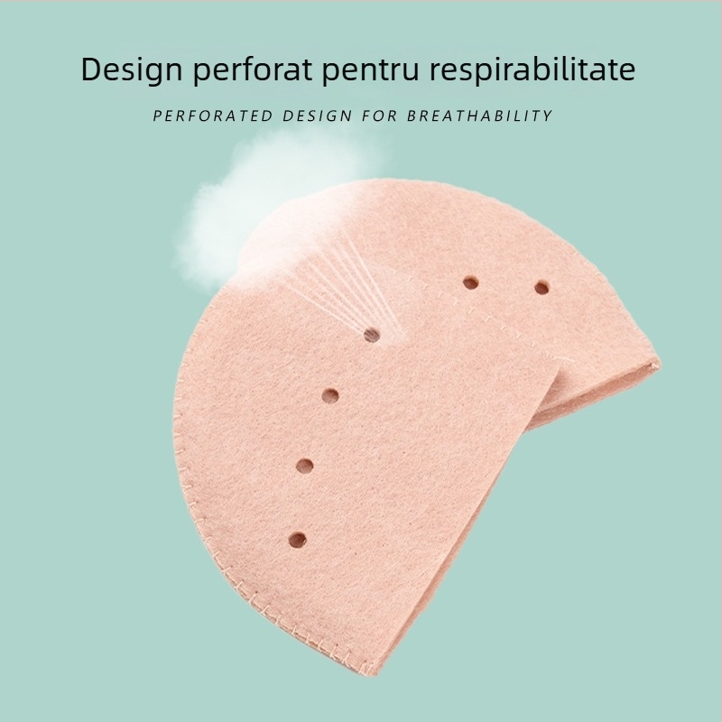 Capace din fetru pentru balet – pernă moale pentru antepicior; material: fetru; model: capace degetelor din fetru; stil: acoperiri pointe; potrivite pentru: adidași, încălțăminte casual, încălțăminte caldă