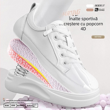 Talpă sport din PU cu absorbție a șocurilor din granule de popcorn, suport pentru arc înălțat, respirabilă și absorbantă la transpirație – potrivită pentru teniși, pantofi casual și de lucru