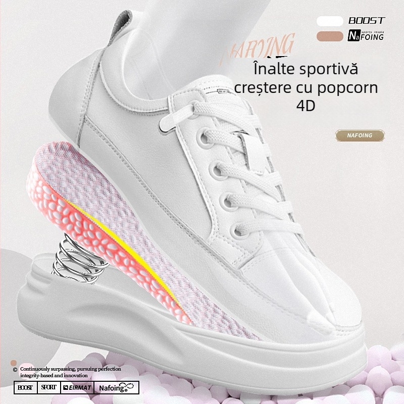 Talpă sport din PU cu absorbție a șocurilor din granule de popcorn, suport pentru arc înălțat, respirabilă și absorbantă la transpirație – potrivită pentru teniși, pantofi casual și de lucru