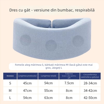 Guler cervical pentru acasă, tracțiune fizioterapeutică, susținere a coloanei cervicale, protecție pentru gât (Brand: Zhuo chen, Model: neck brace)