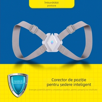 Dispozitiv de corectare a posturii cu notificări vocale inteligente pentru copii și adulți, corector de postură inductiv — Brand Yishengle, Model 058, 2020