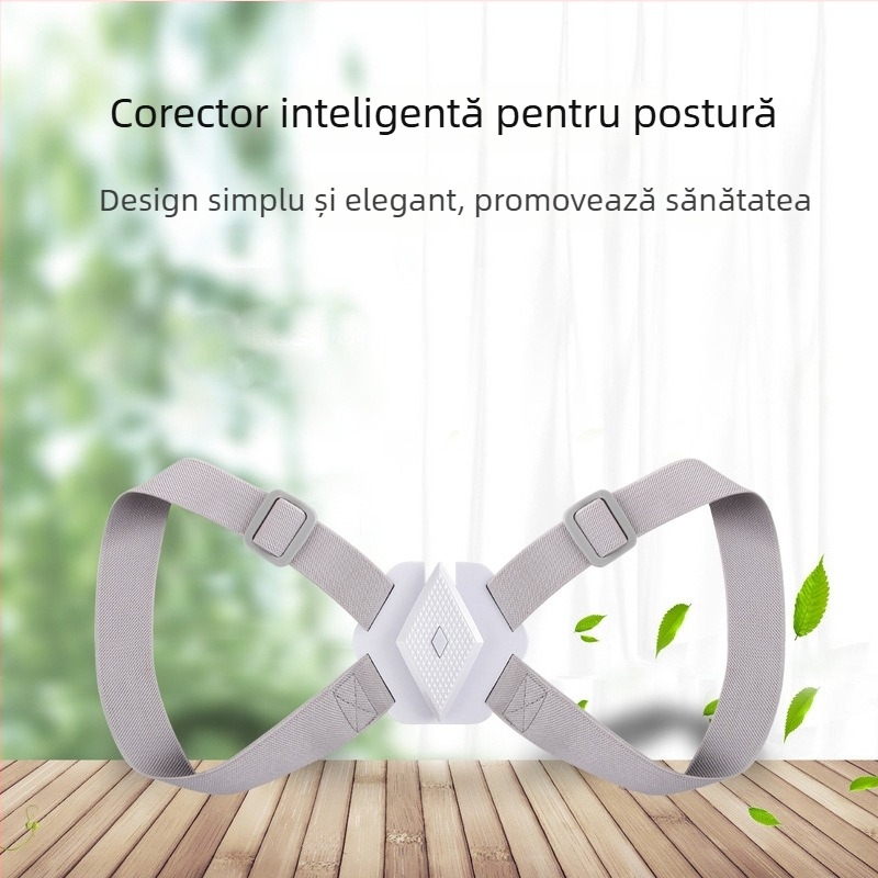 Dispozitiv de corectare a posturii cu notificări vocale inteligente pentru copii și adulți, corector de postură inductiv — Brand Yishengle, Model 058, 2020
