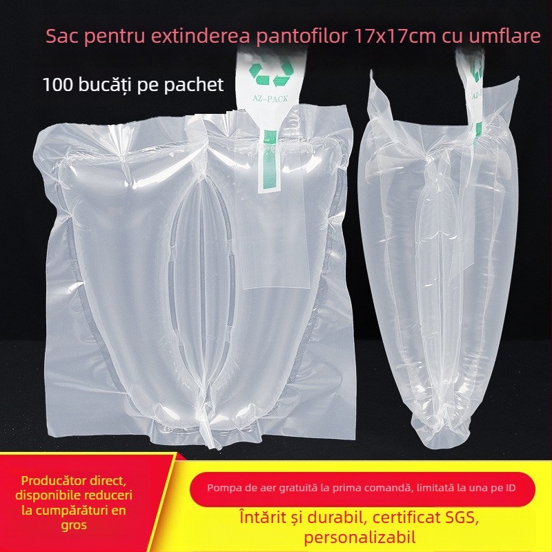 Suport de pantofi gonflabil anti-deformare – Material PE+PA; Personalizare disponibilă; Brand Ann; Etichetă privată disponibilă