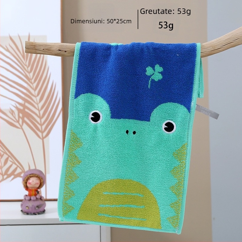 Grace Prosop pentru copii - față și baie, 100% bumbac, țesătură jacquard/plain, 32s fire, 50–80 g