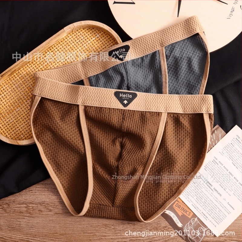 Chiloți bărbătești din nailon, 31-40D, sport, uscare rapidă, respirabili; căptușeală: mătase Mulberry