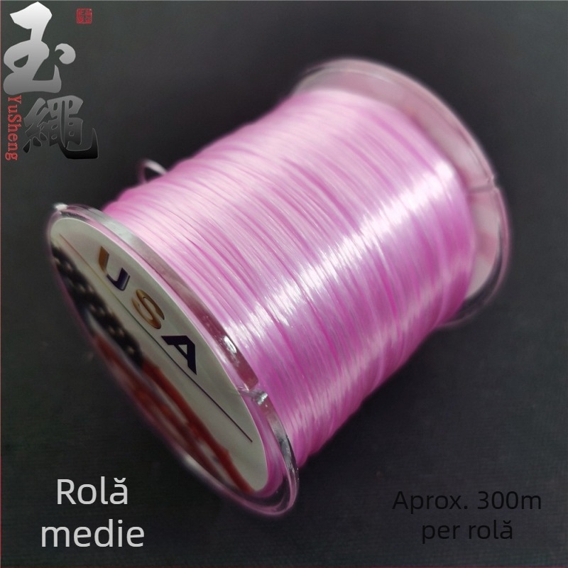 Brățară din agată cristal cu șnur elastic spandex, fir plat, înfășurare mecanizată, Jade rope