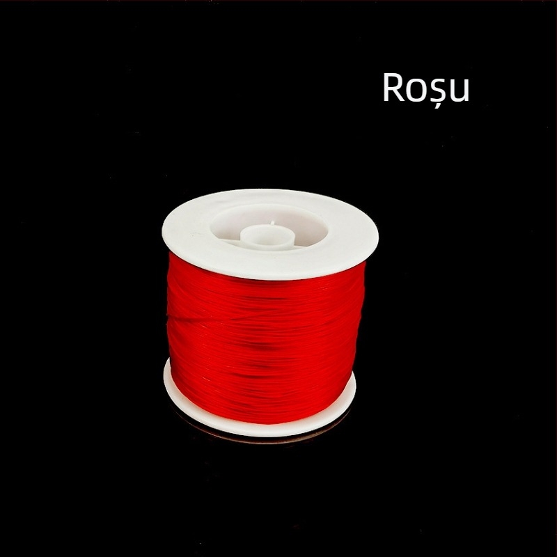 Ață elastică pentru mărgele, pentru bijuterii DIY și brățări, material spandex, producție ecologică, design original