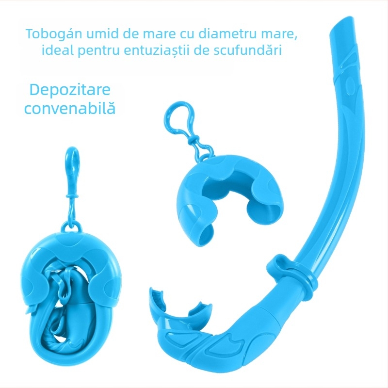 Set mască și snorkel pentru scufundări, silicon, antifog, ZMZDIVE