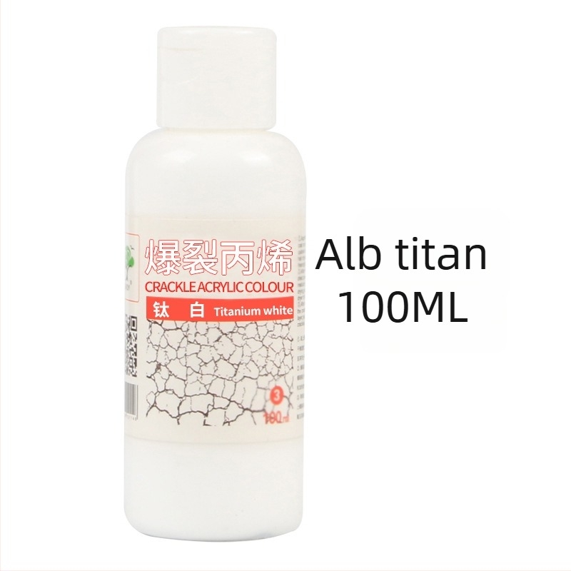 Pigment acrilic Bubu, 100ml, ambalaj de bază, pentru pictură acrilică explozivă