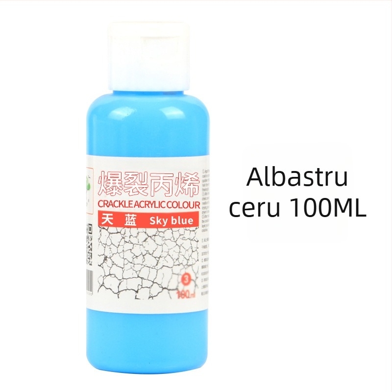 Pigment acrilic Bubu, 100ml, ambalaj de bază, pentru pictură acrilică explozivă
