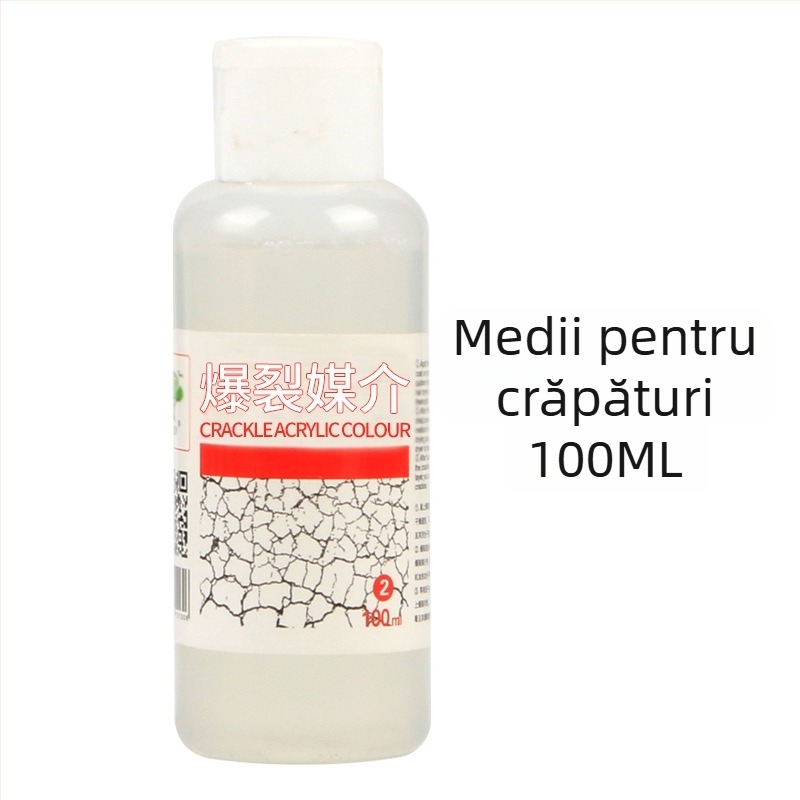 Pigment acrilic Bubu, 100ml, ambalaj de bază, pentru pictură acrilică explozivă