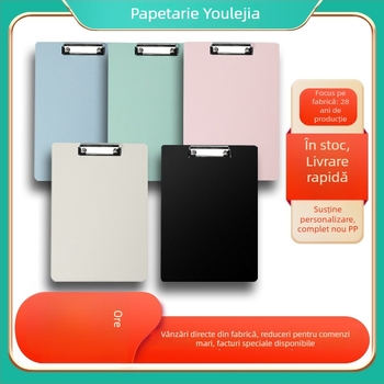 Clip pentru placă A4 – Clip plastic, PP, Model 5316/5317, Grosime placă 1,5 mm, Potrivit pentru hârtie A3