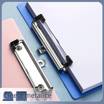 Clip pentru placă A4 – Clip plastic, PP, Model 5316/5317, Grosime placă 1,5 mm, Potrivit pentru hârtie A3