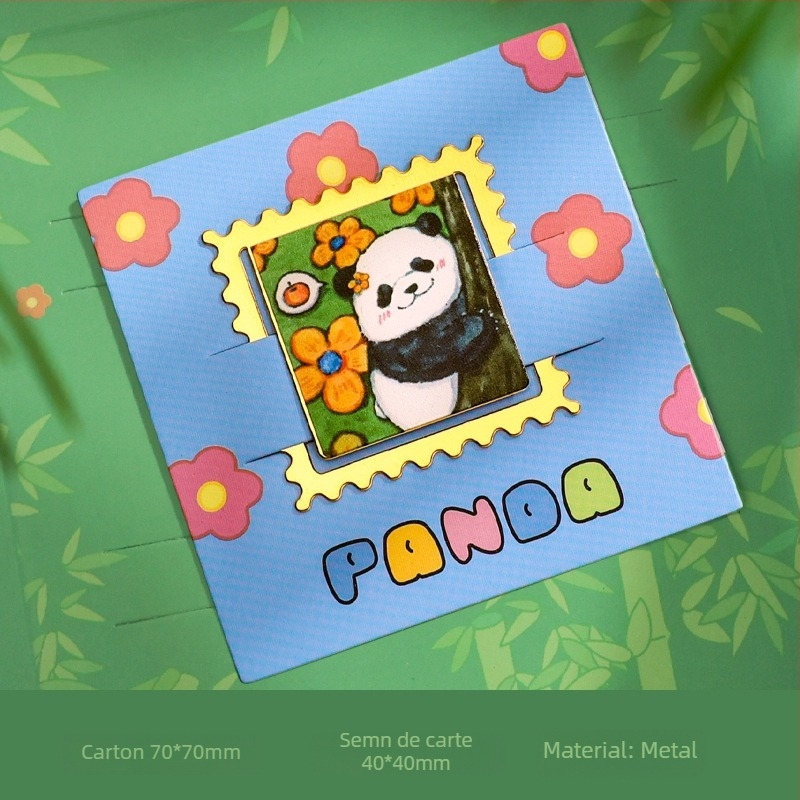 Marcaj metalic pentru carte cu panda și ciucuri, stil chinoiserie; Cod produs Sn-30rr; Material: metal; Scop cadou: cadouri promoționale, cadouri pentru conferințe, cadouri pentru festival, premii memorabile; IP: Nu