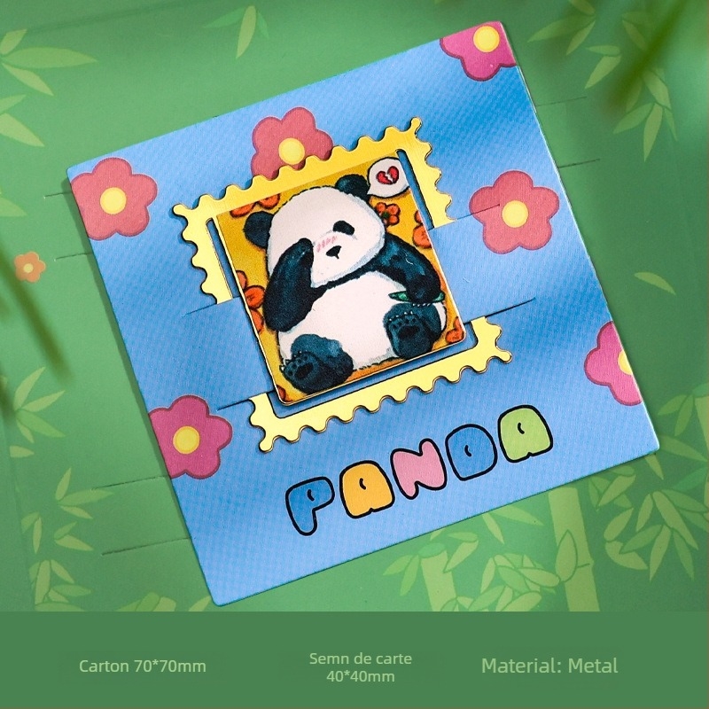 Marcaj metalic pentru carte cu panda și ciucuri, stil chinoiserie; Cod produs Sn-30rr; Material: metal; Scop cadou: cadouri promoționale, cadouri pentru conferințe, cadouri pentru festival, premii memorabile; IP: Nu