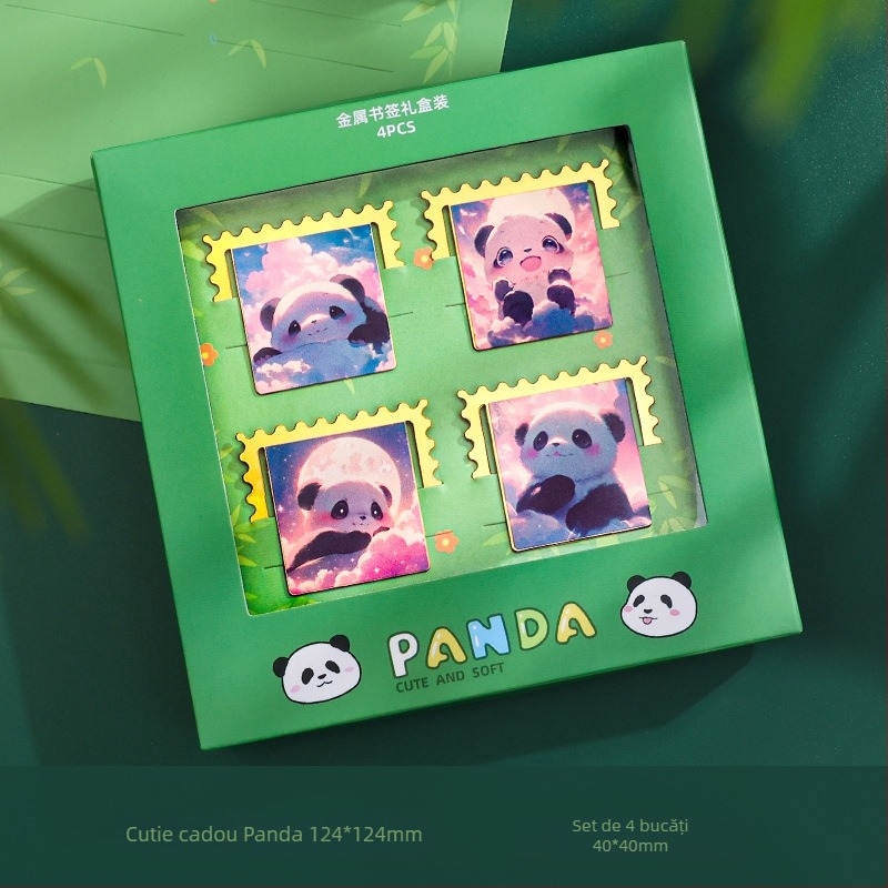 Marcaj metalic pentru carte cu panda și ciucuri, stil chinoiserie; Cod produs Sn-30rr; Material: metal; Scop cadou: cadouri promoționale, cadouri pentru conferințe, cadouri pentru festival, premii memorabile; IP: Nu