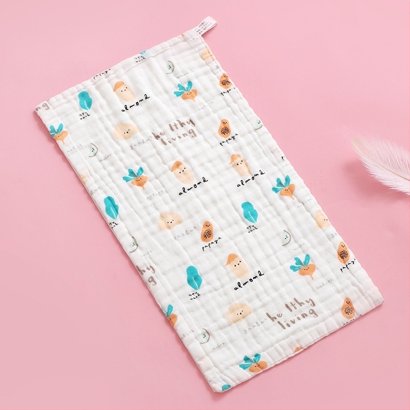 Prosop de baie pentru copii, cu șase straturi, absorbant, moale, imprimat, 100% bumbac