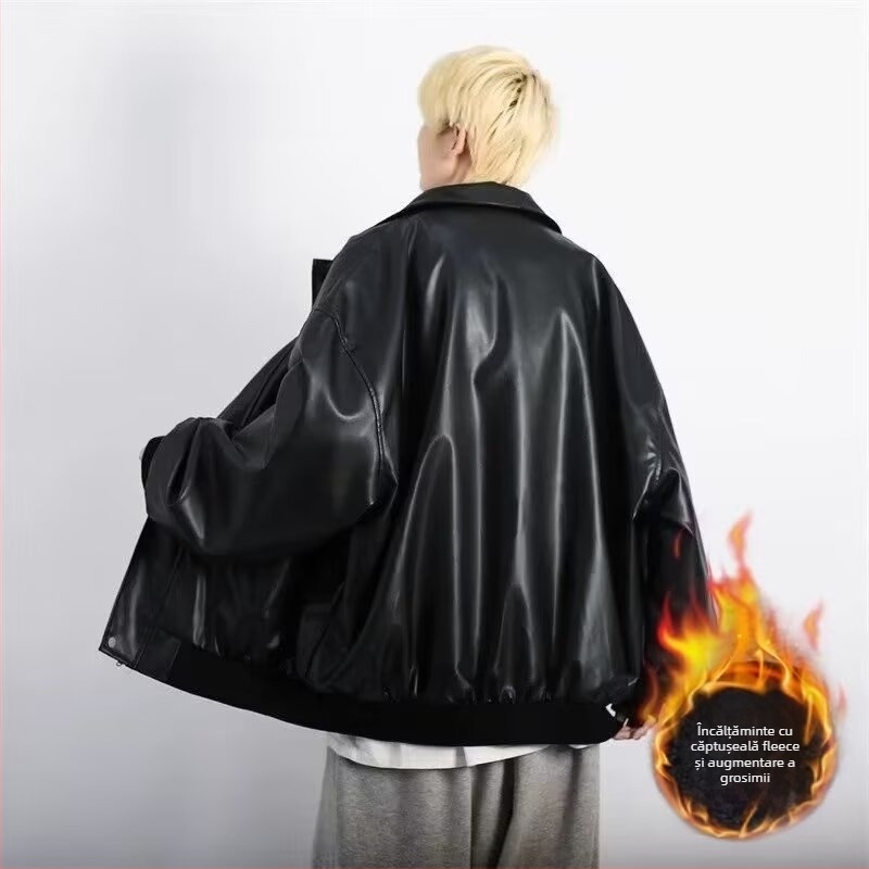 Geacă cu guler înalt și fermoar, material exterior 90% poliester, căptușeală 100% poliester