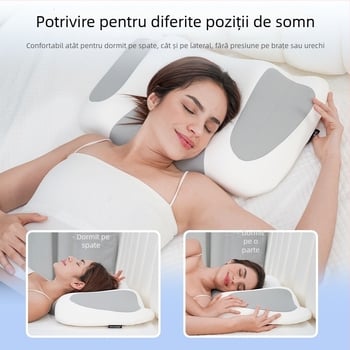 Perna cervicală din spumă cu memorie, formă de fluture, 1,5–2 kg, pentru adulți, personalizabilă