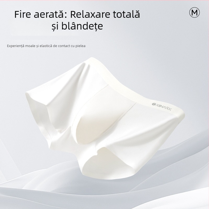 Boxeri bărbați din modal, respirabili, modelare a corpului, talie medie, 80–90% modal