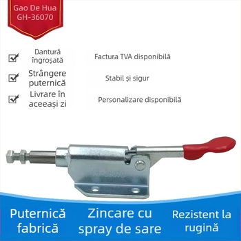 Fixare rapidă push-pull pentru sudură, clemă cot, GH-36070, oțel cu conținut ridicat de carbon