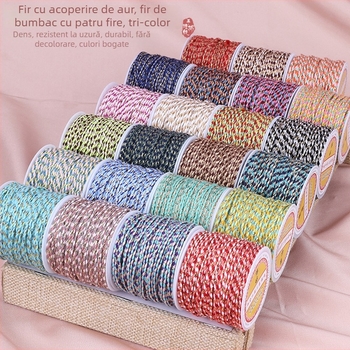 Șnur din sârmă pentru bijuterii — țesut manual, stil național, model nobil (Tip: Șnur din sârmă; Material: Șnur; Proces: țesut manual; Stil: național; Model: nobil)