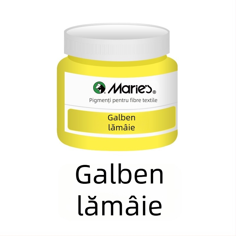 Vopsea de textile cu pigmenți vegetali – 50 ml pe sticlă, impermeabilă, rezistentă la decolorare