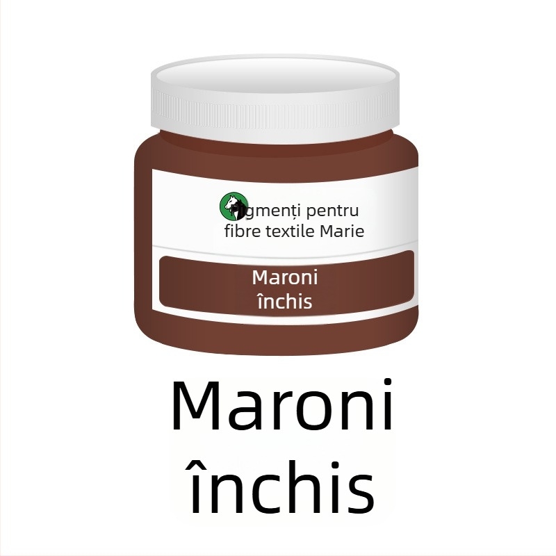 Vopsea de textile cu pigmenți vegetali – 50 ml pe sticlă, impermeabilă, rezistentă la decolorare