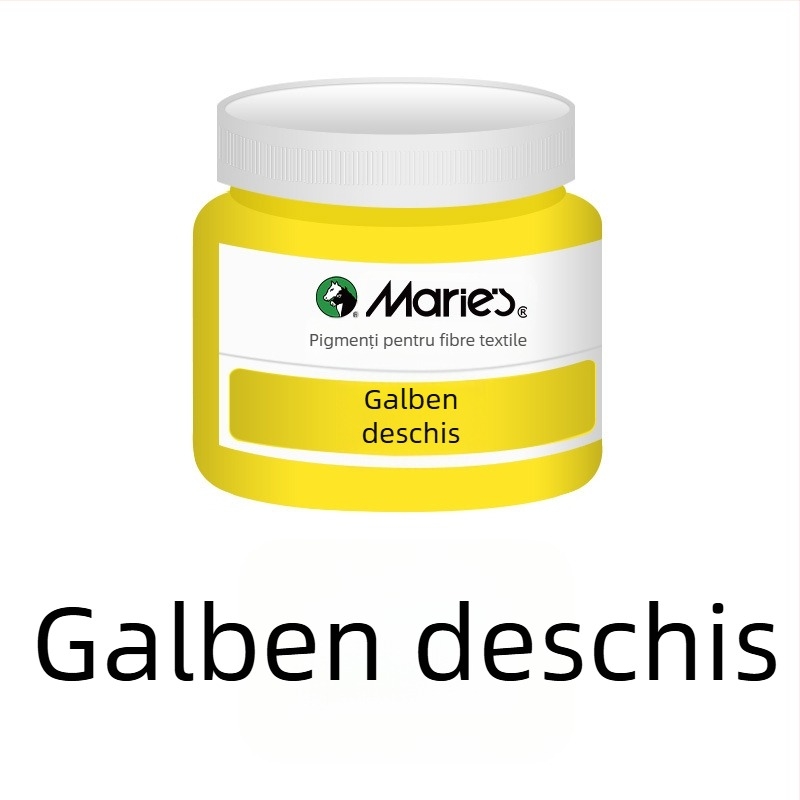 Vopsea de textile cu pigmenți vegetali – 50 ml pe sticlă, impermeabilă, rezistentă la decolorare